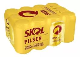 Cerveja Skol Fardo Lata 269ml